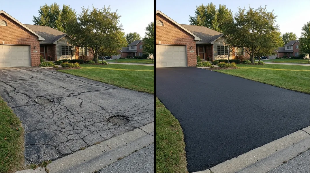 Result asphalt paving in Iowa City - Iowa City Asphalt Paving